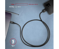 Axagon Kabel BUMM3-CM10AB SPEED Micro-B USB - USB-C 3.2 Gen 1 1 m - 1485430 - zdjęcie 1